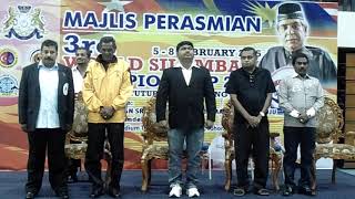 WSF 3rd WORLD SILAMBAM CHAMPIONSHIP 2015 [upl. by Maybelle191]