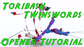 Toribash Twinswords Kick Opener Tutorial [upl. by Allecsirp]