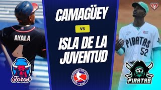 Serie Nacional 63 Camagüey vs Isla de la Juventud 2do juego [upl. by Korff173]