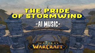 🎵 The Pride of Stormwind  World of Warcraft  AI Music 🎵 [upl. by Pegg]