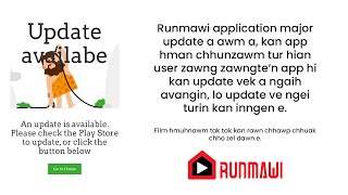 Runmawi Application Update thar [upl. by Weingarten]