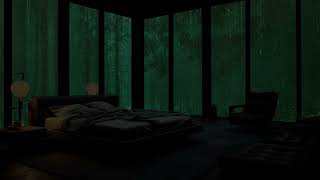 Cozy Bedroom in the Heart of a Rain Forest 🌲 Relaxing Rain Sounds for a Peaceful Nights Sleep [upl. by Erving]