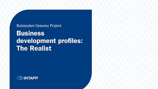 Business development profiles The Realist [upl. by Flinn]