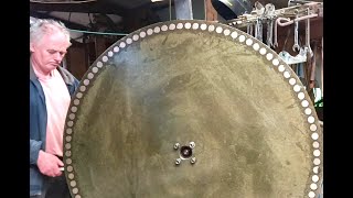 ABSOLUTELY HUGE Magnetic Induction Heater Using 100 Spinning Neodynium Magnets And A Bucket [upl. by Hildick]