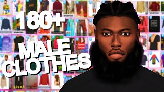 URBAN MALE CLOTHING CC FOLDER DOWNLOAD FREE THE SIMS 4 [upl. by Brindell385]