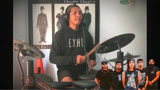 The Red Jumpsuit Apparatus  Face Down drumcover [upl. by Rabiah]