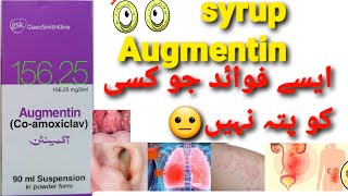 syrup Augmentincoamoxiclav15625 usesdose and disadvantages in urduhindi medicofficial110 [upl. by Aikar]