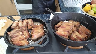 żeberka w sosie własnym  Ribs in gravy  proste i pyszne  polecam [upl. by Ilamad233]