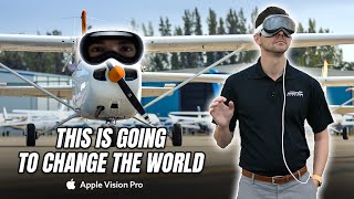 Apple Vision Pro The Future of Aviation with ForeFlight Voyager [upl. by Kirschner]