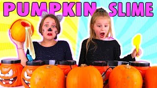 Dont Choose the Wrong Pumpkin Slime Challenge [upl. by Constantin506]