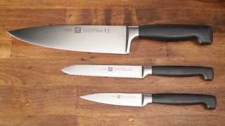 Zwilling JA Henckels® Four Star 3Piece Knife Set [upl. by Latona612]