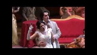 G Verdi La Traviata quotLibiamo ne lieti caliciquot  Alida Berti Leonardo Caimi LIVE 2014 [upl. by Mikaela903]