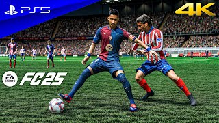 FC 25  Barcelona vs Atletico Madrid Ft Yamal Alvarez  La liga 2425 Full Match  PS5™ 4K60 [upl. by Senoj]