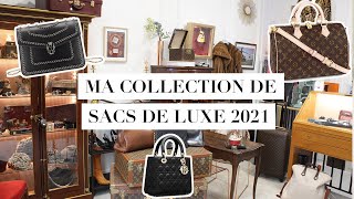 MA COLLECTION DE SACS DE LUXE EN 2021 BULGARI CHANEL DIOR OFFWHITE SAINT LAURENT JACQUEMUS [upl. by Arianne]