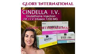 Glutaworld Cindella IV Glutathione Injection [upl. by Assilaj440]