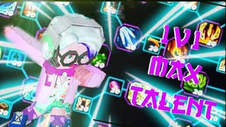 1VS1 With Max Talent Player ✨😩 Bedwars Blockman GO [upl. by Emelina]