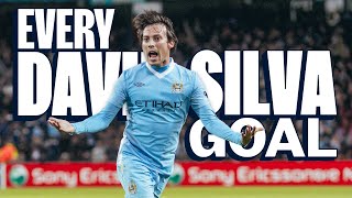 EVERY DAVID SILVA GOAL  All 77 goals he scored for Man City [upl. by Gabel904]