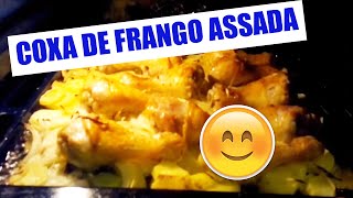 COMO FAZER COXA DE FRANGO ASSADA  Juliana Finamore [upl. by Aileen148]