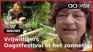 Vrijwilligers Oogstfestival in het zonnetje [upl. by Rednirah]