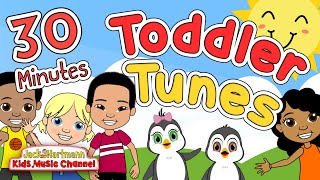 Toddler Tunes  30 Minutes of Music for Little Ones  Jack Hartmann [upl. by Erdnaid]