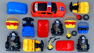 CNG Auto Rickshaw Assemble  Assembly Toy Musical Auto Rickshaw amp Police Car  Toy Vehicles Attached [upl. by Nimzay]