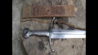 Forging a medieval sword the complete movie [upl. by Elaynad96]