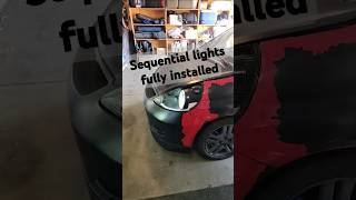 Sequential led signals automobile carcustomization shortsviral shorts [upl. by Cooperman772]