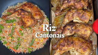 Riz cantonais au poulet [upl. by Ayar449]