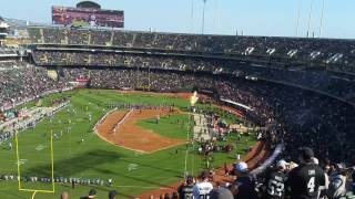 Oakland Raiders Players Entrance [upl. by Greer]