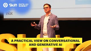 NLX CEO and Chief Product Officer at Skift Data  AI Summit 2024 [upl. by Avon]