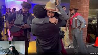 JOHNATHAN MAJORS HEATED AFTER MEAGAN GOOD HUGS MICHAEL EALY ROME300 REACTS [upl. by Ynnig]