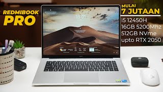 Mulai 7 Jutaan  Menang Banyak  Laptop Tipis Redmibook PRO Pakai i5 H Series [upl. by Hoskinson]