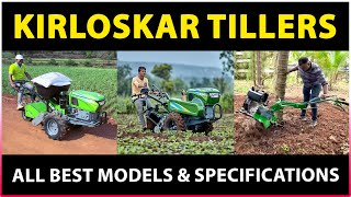 Kirloskar Power Tillers and Weeders  All Models  Price and Specifications [upl. by Claresta]