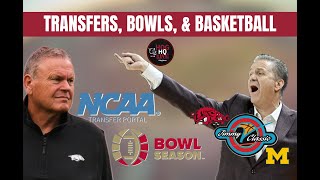 Hog HQ Live Ep 53 Transfers Bowls amp Basketball [upl. by Naic]