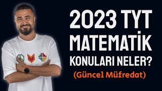 2023 GÜNCEL TYT MATEMATİK KONULARI [upl. by Nwahc]