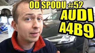 OD SPODU 52 AUDI A4B9 30TDI ACZWÓRKA BEDZIĘWIĄTKA NA PODNOŚNIKU [upl. by Ogirdor]