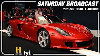 2023 SCOTTSDALE SUPER SATURDAY BROADCAST  Super Saturday January 28 2023  BARRETTJACKSON [upl. by Airdnaz]