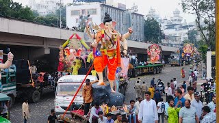 Big Ganesh Shobha Yatra  Ganesh Nimajjanam in tank bund  Ganesh immersion 2023 shobha Yatra [upl. by Montagna]