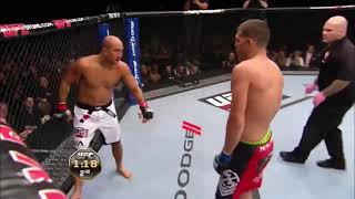 Nick Diaz vs BJ Penn  Highlights Diaz dominates Penn [upl. by Vlada]