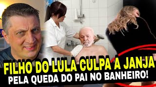 BAFÃO Filho do Lula culpa a Janja pela queda do pai no banheiro e aumenta a confusão [upl. by Hankins90]