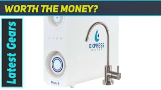 Express Water 600 GPD Tankless RO System The Best Water Filter for Your Home [upl. by Ahsinav]