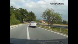 Driving Zvornik to Bijeljina time lapse [upl. by Chappell212]