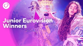 All 19 Junior Eurovision Winners from 2003  2021 [upl. by Janet]