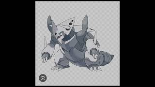 AggronMega Aggron Edit pokemon megapokemon [upl. by Warfourd]