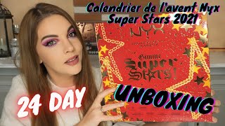 Calendrier de lavent Nyx Super Stars 2021  Que du Makeup  UNBOXING SPOILERS 🎄 [upl. by Dunkin]