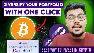 How To Diversify your Crypto Portfolio  Mudrex Coin Sets Explained [upl. by Dolf]