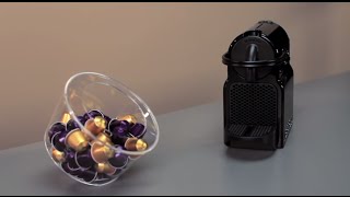 Nespresso Inissia How to  Directions for the first use [upl. by Ahsitnauq94]