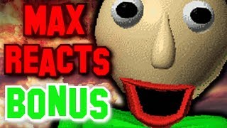 Max Reacts Bonus  SMG4 If Mario was in Baldis Basics [upl. by Eerdua]