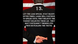 Deception Tip 13  Stay Silent  How To Read Body Language [upl. by Eba463]