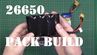 26650 LiIon battery pack build instructions and capacity test [upl. by Oiluj]